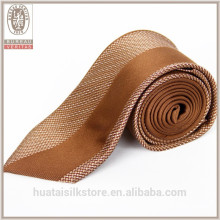 Forro de lana al por mayor Diseño de impresión personalizado su propia corbata de seda